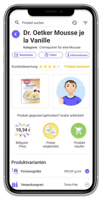 Einkaufs check