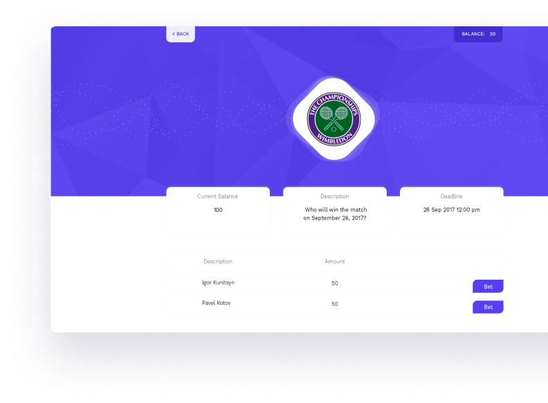 totalizator features